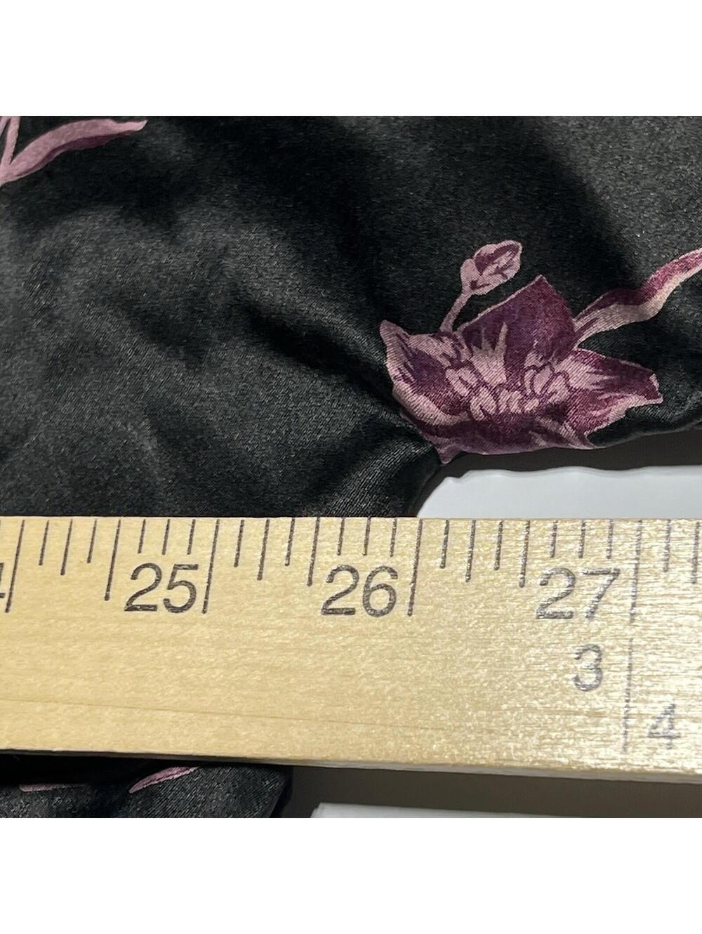 The J. Peterman Company Women's Size XL Vintage Kimono Dress 100% Silk Nightgown - Picture 8 of 8